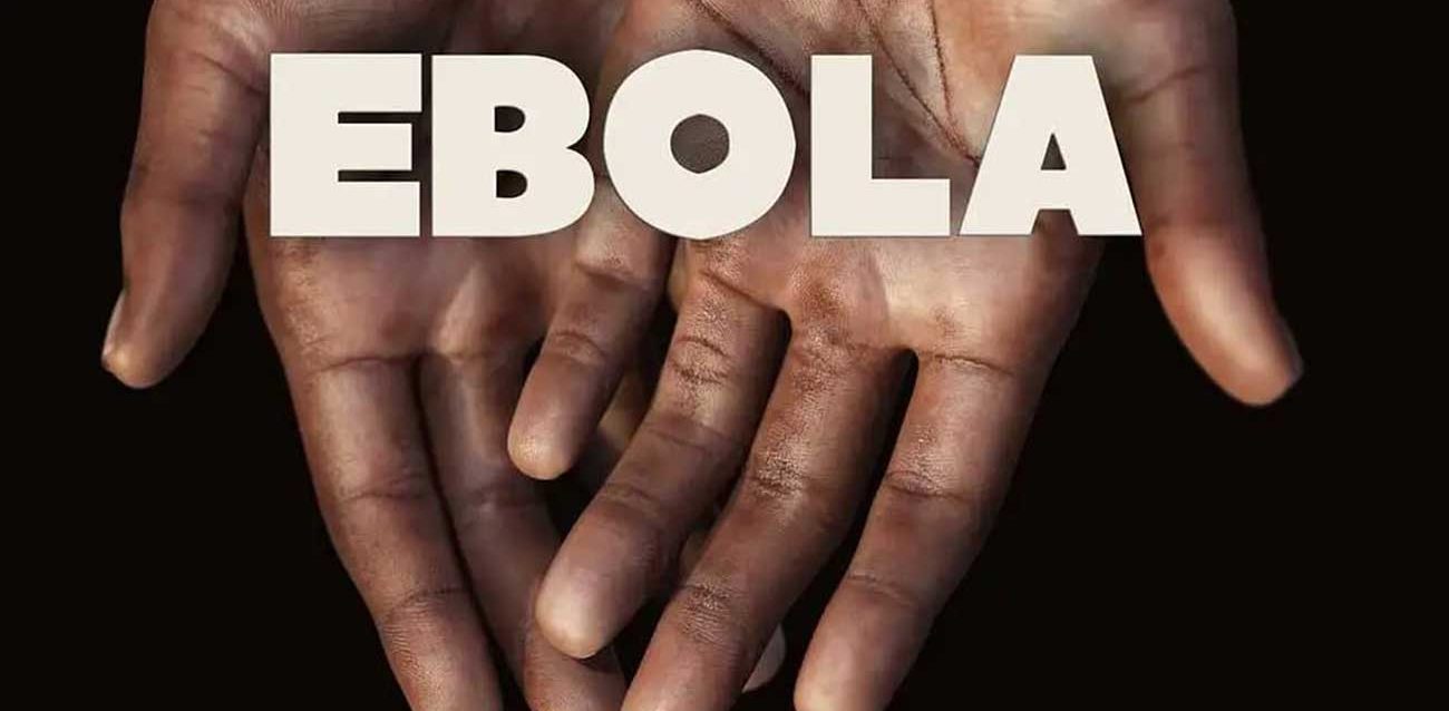 Ebola US Case Questions | Image of Hands with Ebola Written