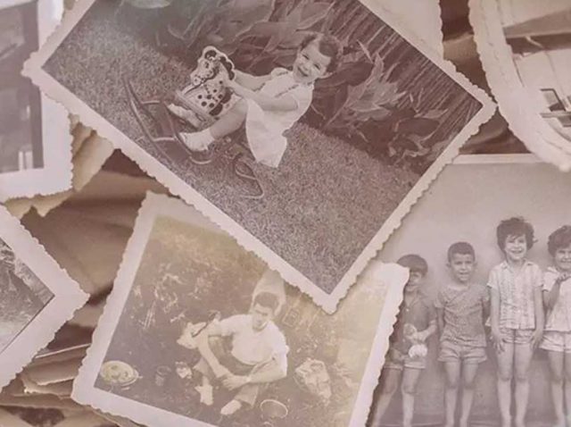 Memories | Old Photos from Past Illustration