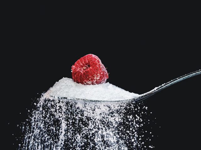 Diabetes and Sugar Connections Image of Spoon and Sugar