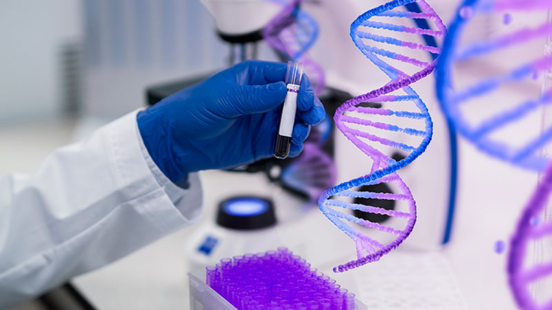 DNA Doctor Does Lab Tests
